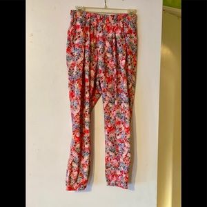 Lululemon floral joggers